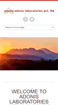 Mobile Screenshot of adonislab.com